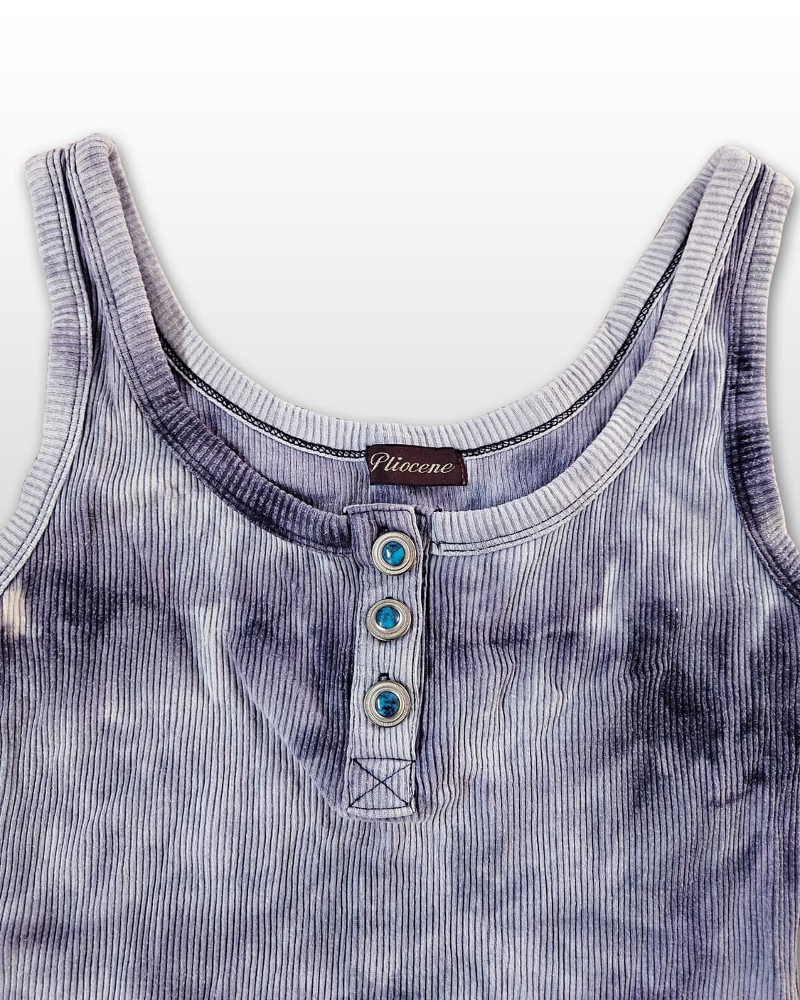 pliocene 바이올렛 워싱 슬리브리스 탑 상품이미지3