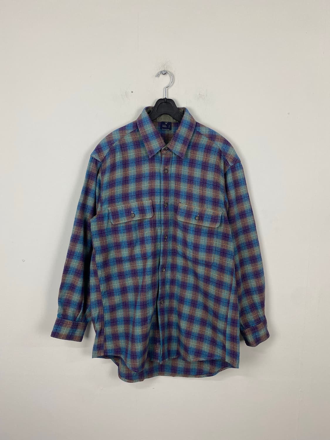 몽벨 재팬 타탄 체크셔츠 M <586> 상품이미지1