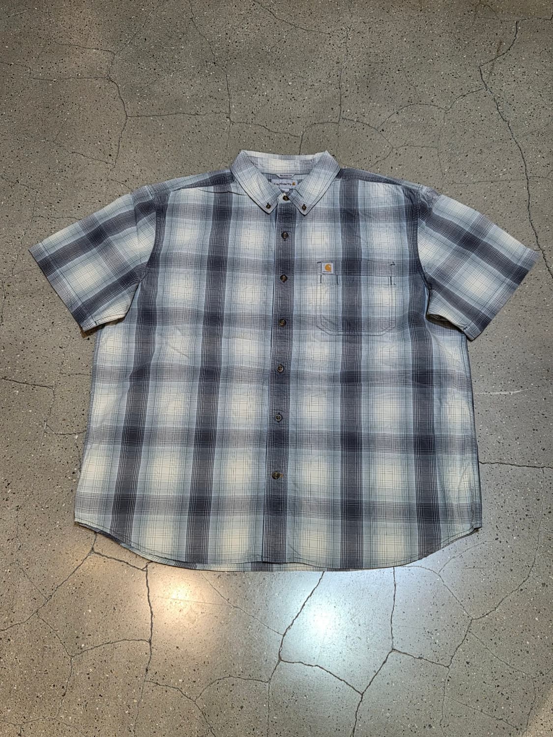 Carhartt 칼하트 체크반팔셔츠 상품이미지4