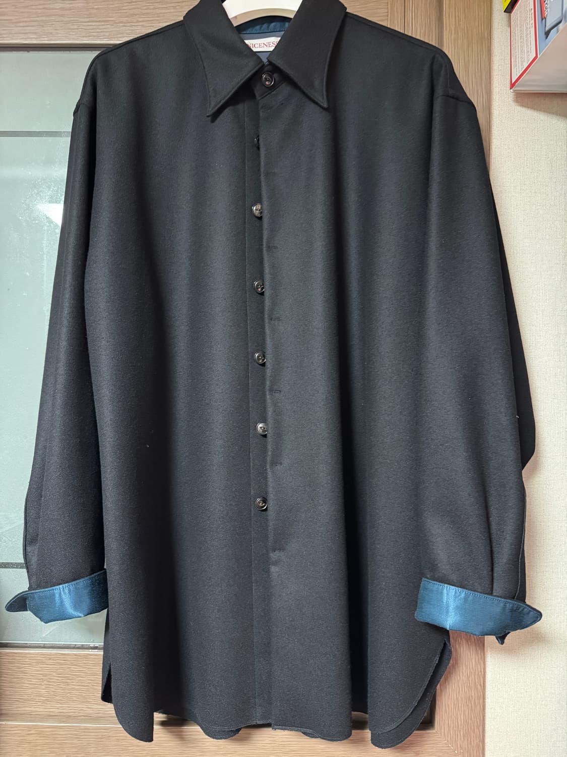 [L]나이스네스 WALLY 울셔츠 팝니다 상품이미지3