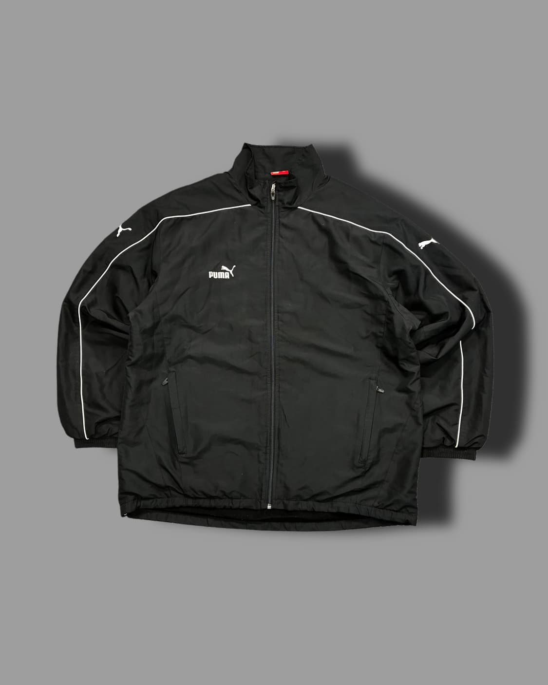 푸마 올드스쿨 블랙 파이핑 바람막이 2XL 상품이미지4