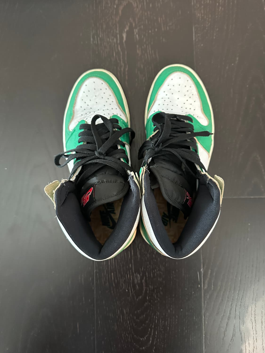 조던 1 레트로 하이 OG 럭키 그린 상품이미지3