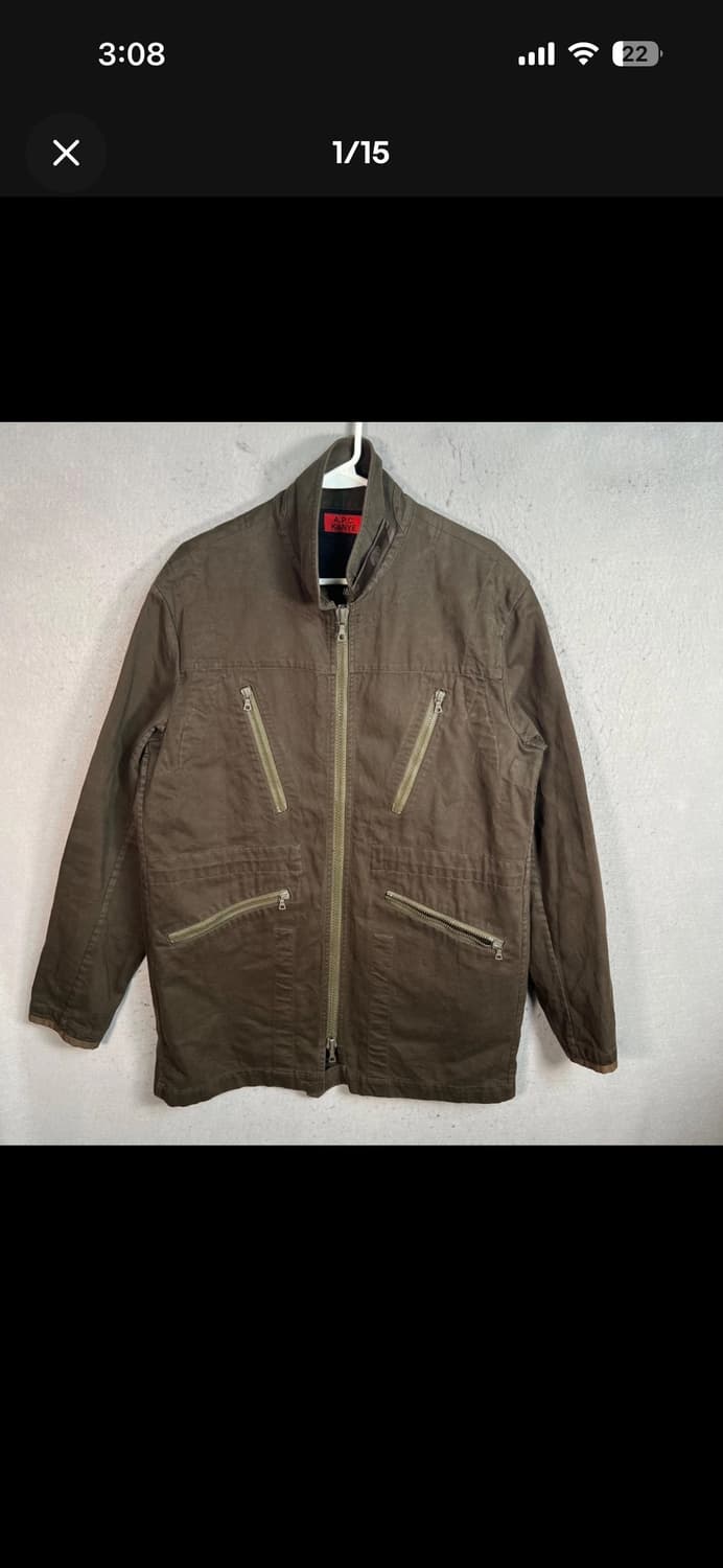 APC X Kanye swiss army parka 상품이미지5