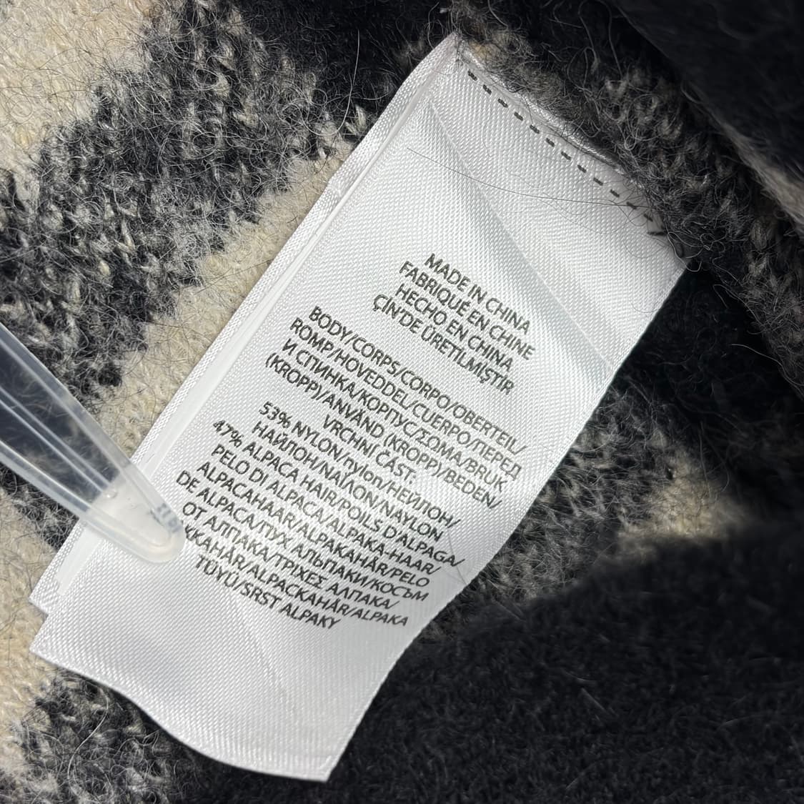 폴로 랄프로렌 알파카 니트 스커트 치마 상품이미지7