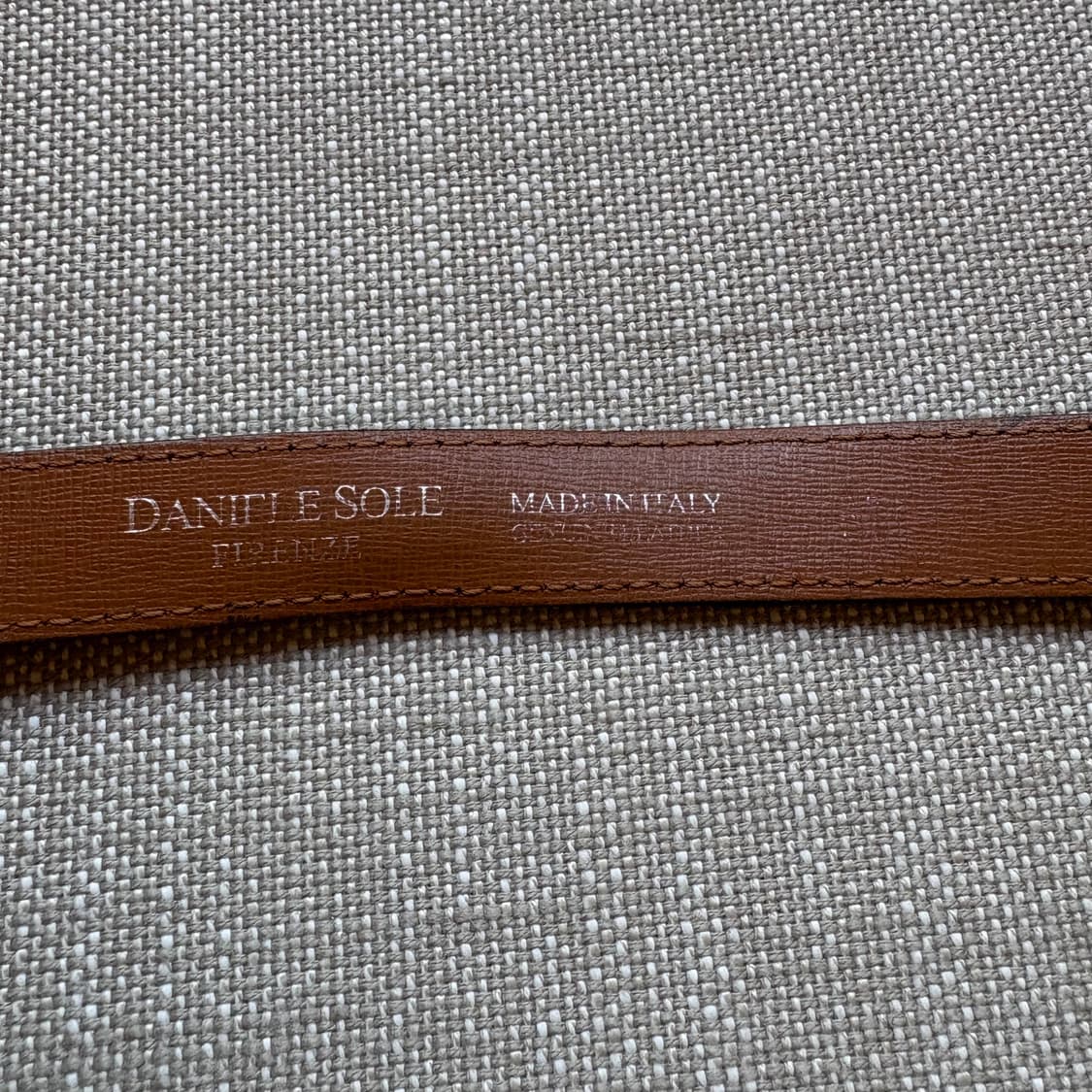 (35-36) ITALY 블랙 레더 다이캐스팅 메탈 버클 벨트 상품이미지9