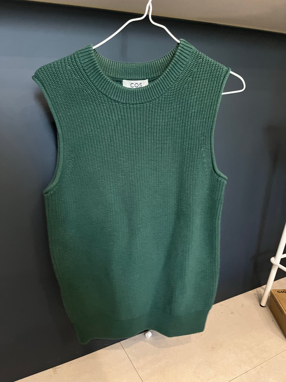 코스 반팔 니트 베스트 상품이미지1