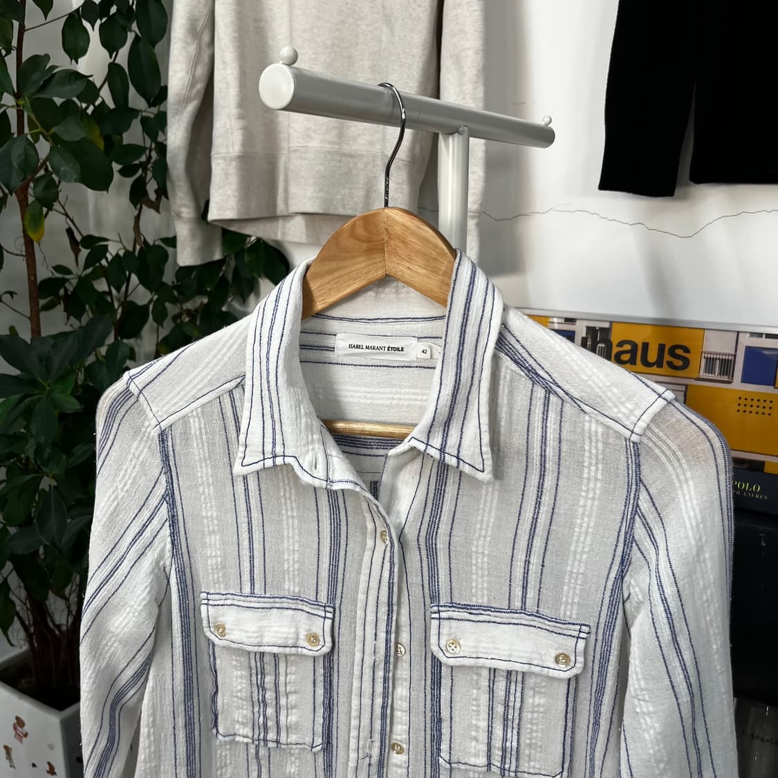 이자벨마랑 인디아코튼 셔츠 블라우스 42 상품이미지2