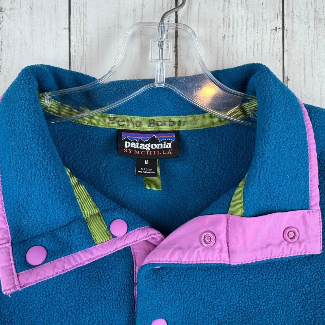 16SP 파타고니아 신칠라 스냅티 풀오버 블루/민트 상품이미지2
