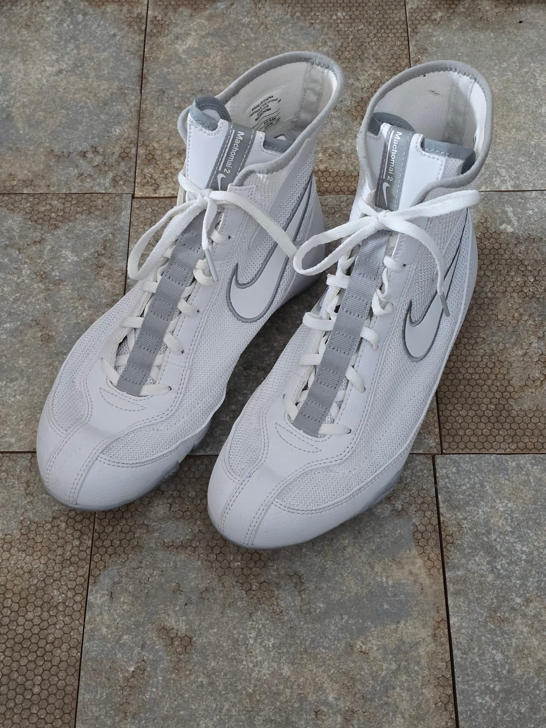 (235)나이키 마초마이 2 화이트 그레이 상품이미지1