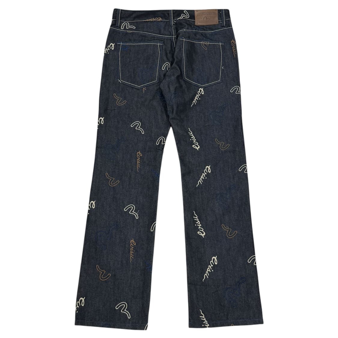EVISU 에비수 멀티 자수로고 데님팬츠 바지 34 상품이미지2