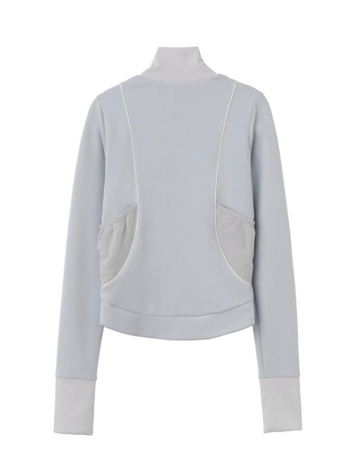 스컬프터 셔링 집업 하늘색 상품이미지2