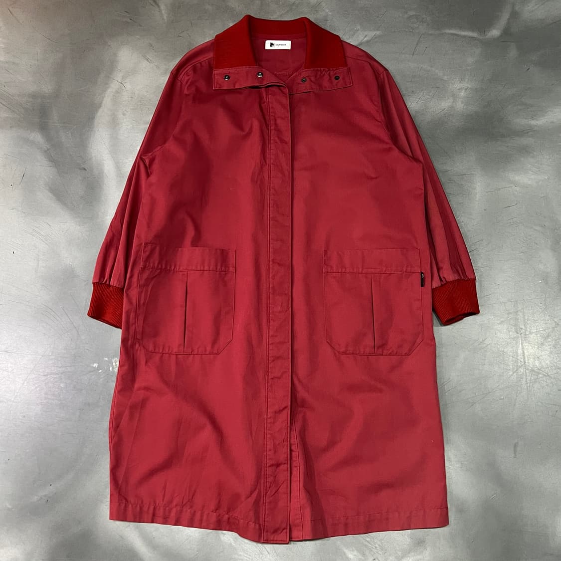  이세이미야케 니트넥 트렌치 코트 y14953 상품이미지1