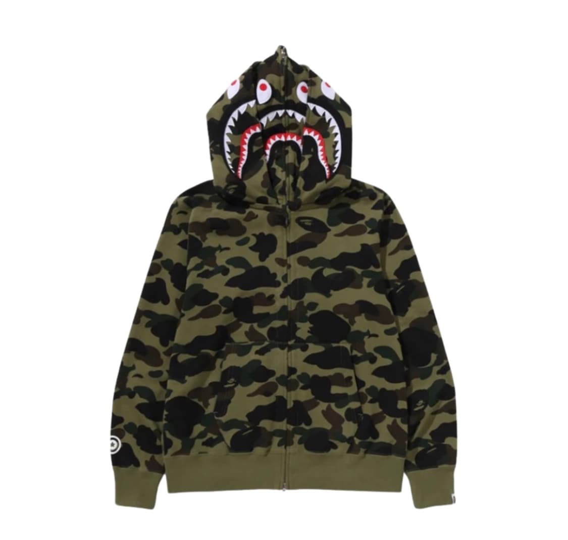 베이프 더블샤크 카모 그린 상품이미지1