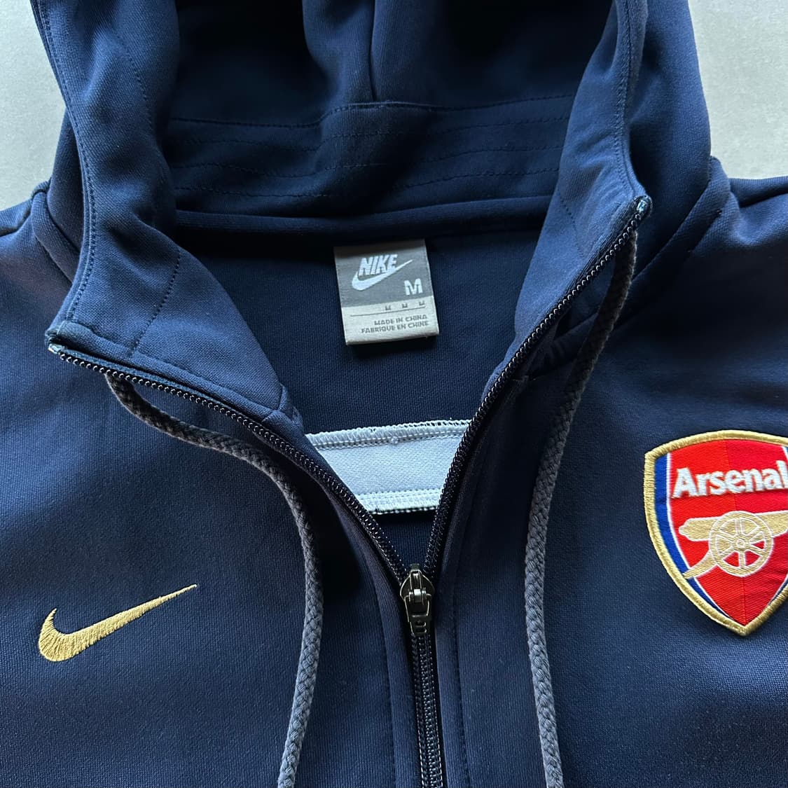 [M]나이키 아스날 07-08 트레이닝 후드 트랙탑 져지 상품이미지3