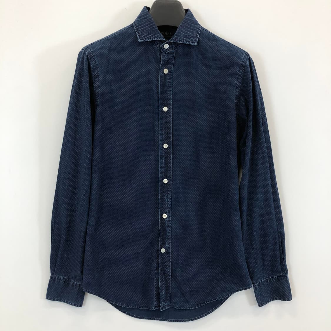 폴로 랄프로렌 상위라인 인디고셔츠 S 상품이미지1