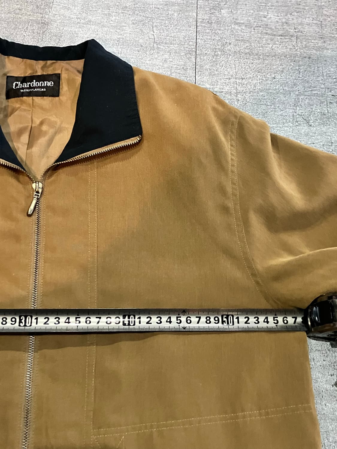 일본빈티지 Chardonne 올드스쿨아메카지스트릿 혁오풍 배색자켓 상품이미지2