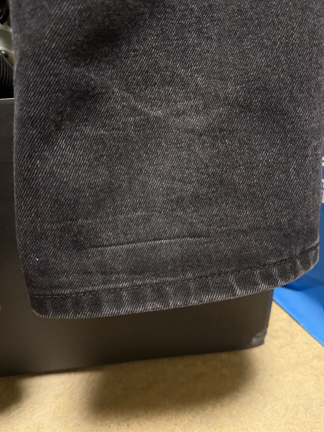 플라스틱 프로덕트 페인터 팬츠 블랙 (S) 상품이미지5