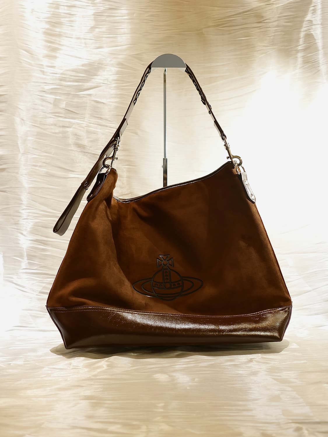 비비안웨스트우드 브라운 토트 호보백 상품이미지4