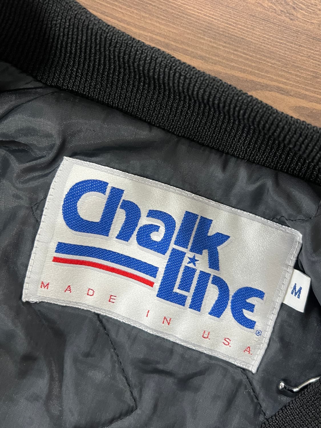 90s American Vintage 올드스쿨 산호세 샤크스 봄버 자켓 상품이미지8