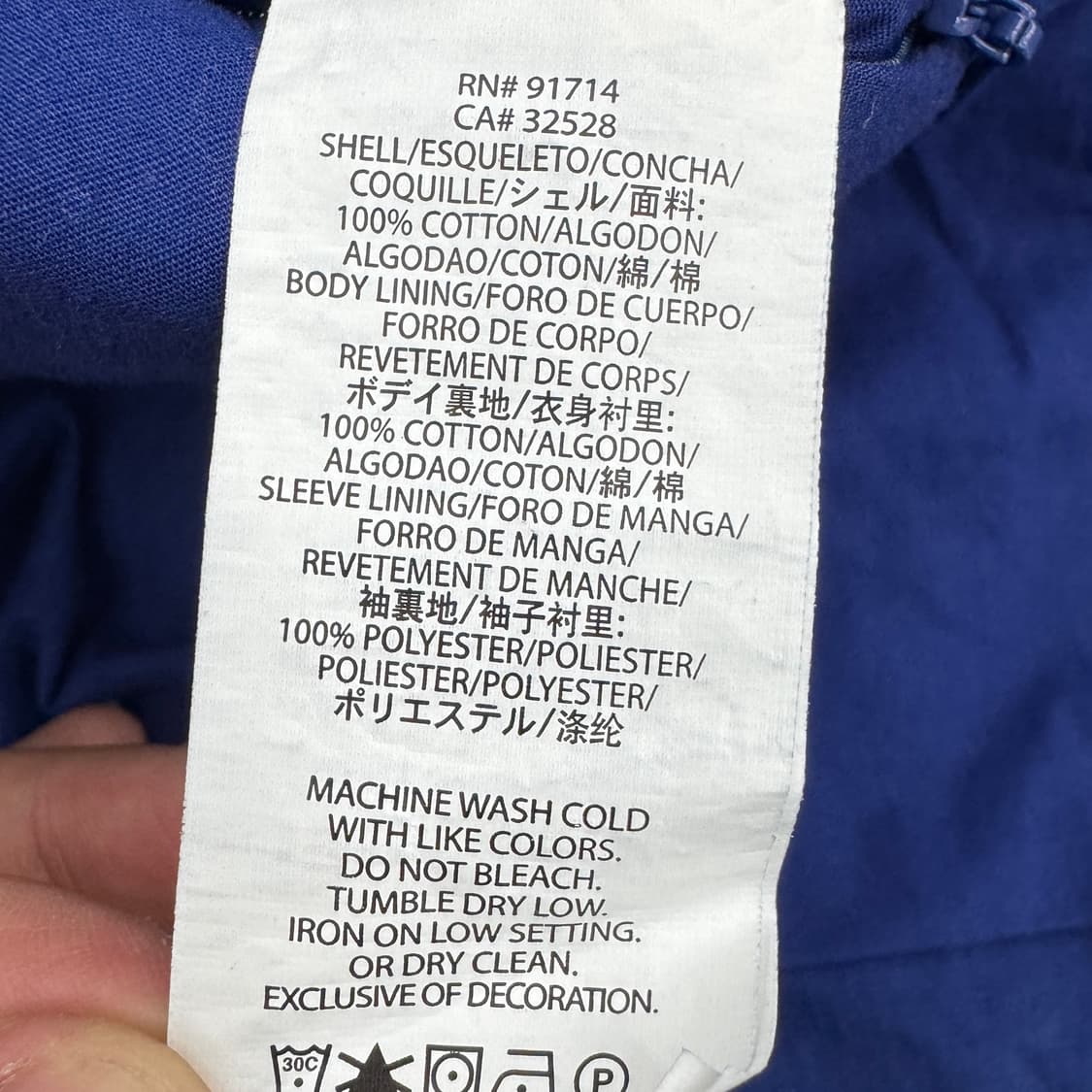 아르마니 익스체인지 투웨이 커브드 디테일 코튼 바이커 자켓 상품이미지7