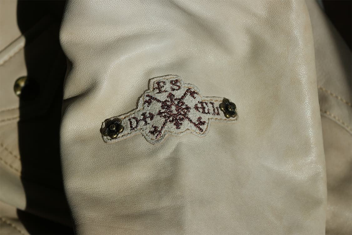 디젤 베이지 유틸리티 레더 자켓 상품이미지7