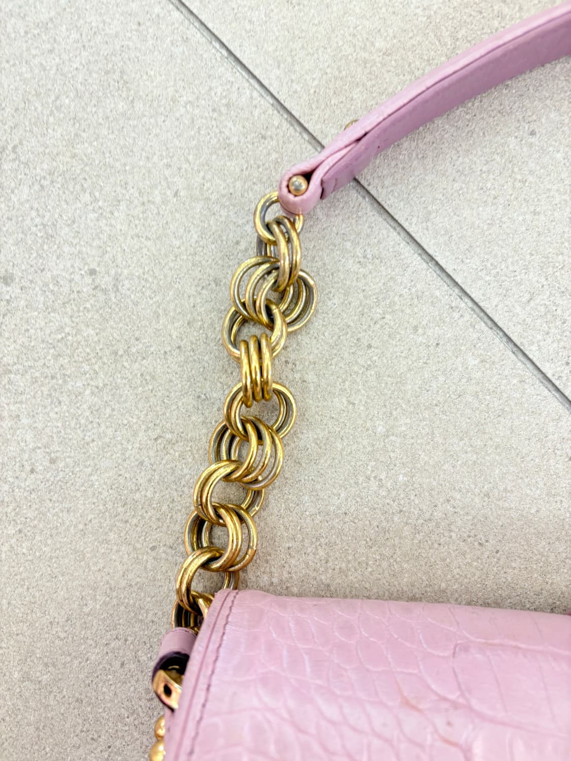 메트로시티 핑크 숄더백 상품이미지3