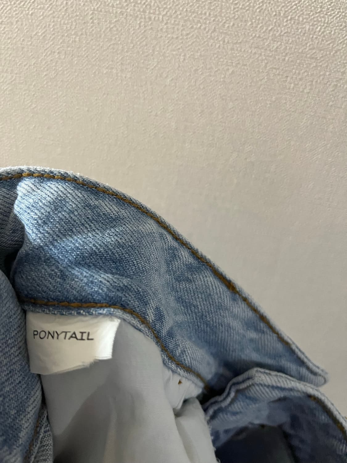 포니테일 PONYTAIL 본 벨라루즈핏진 (S) 상품이미지6