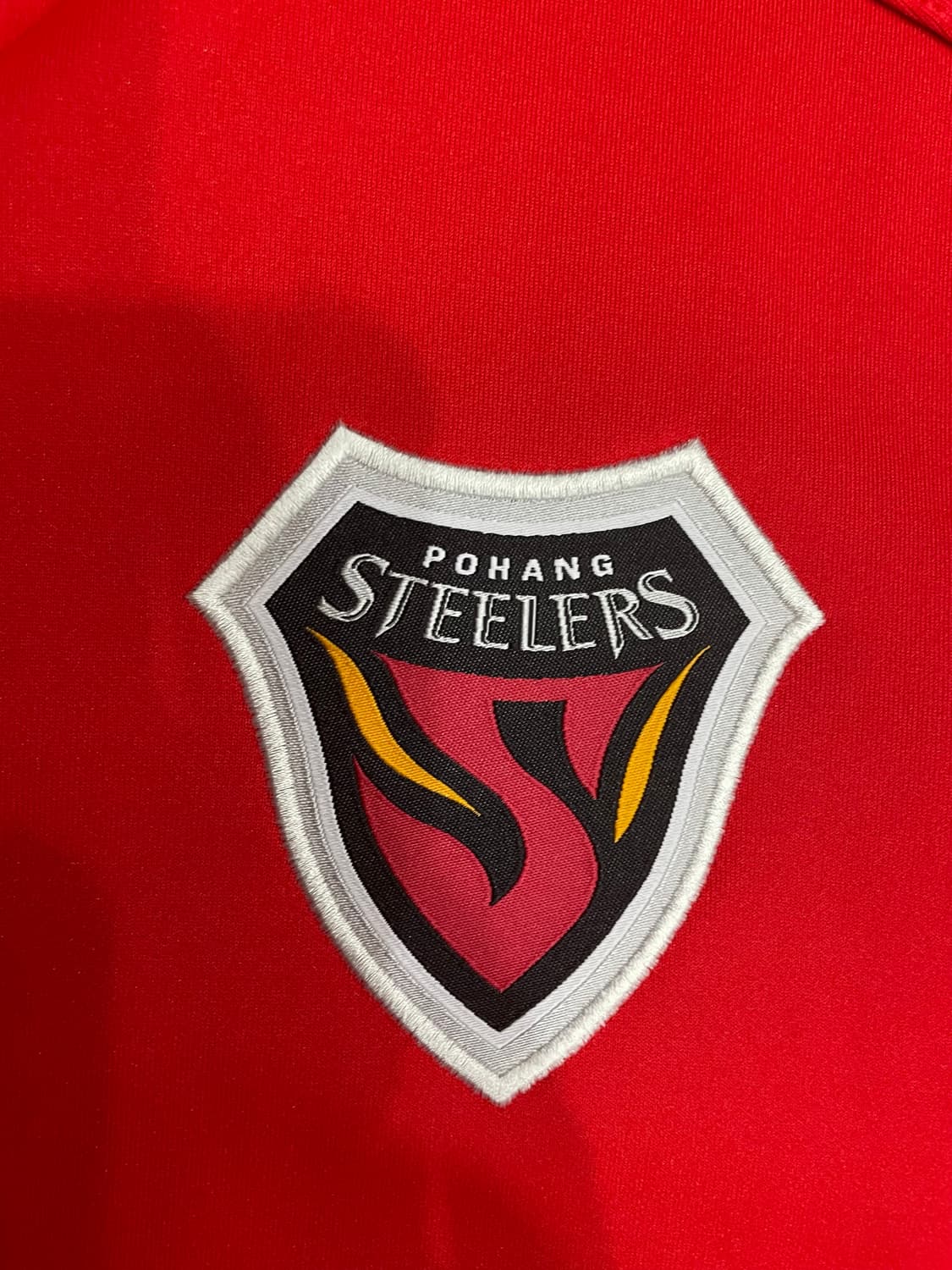 K리그 퓨마 포항스틸러스 집업 져지 레드 상품이미지6