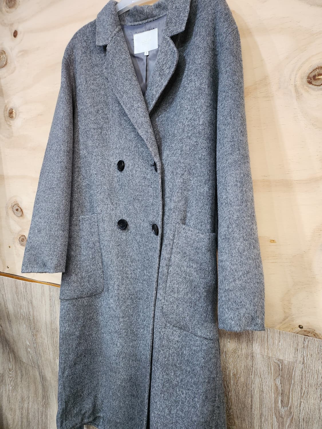 447) 퓨어다 울100 롱코트 상품이미지3