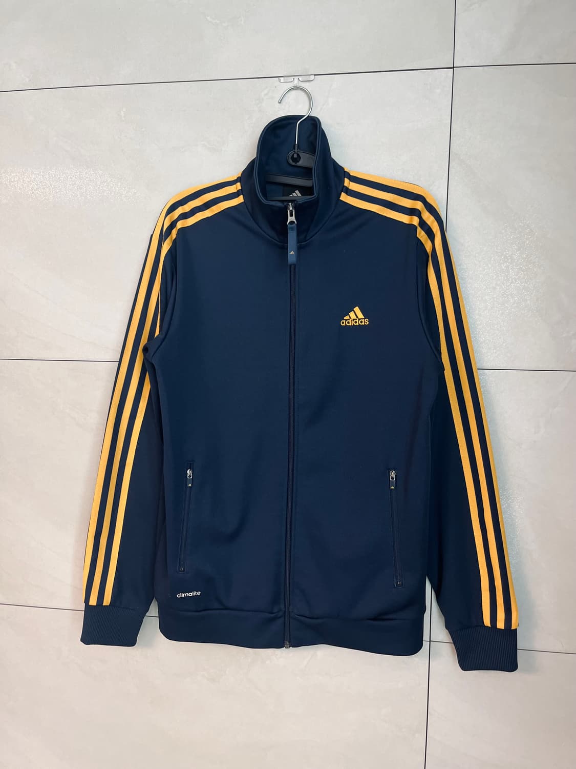 아디다스 대장 네이비 옐로우라인 져지 (95)  상품이미지3