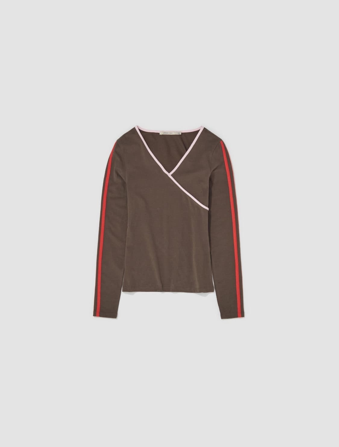 팔로마울 로즈마리 탑 롱 슬리브 티셔츠 다크 브라운 S  상품이미지1