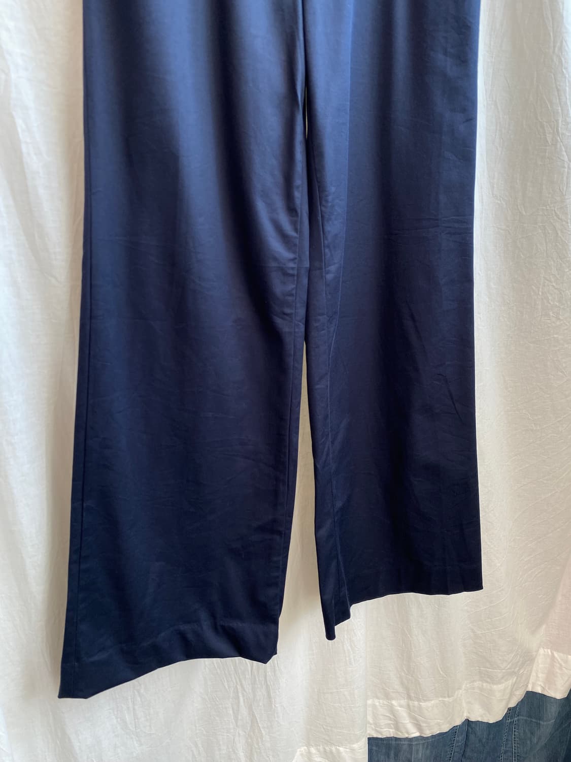 네이비 세미와이드 로우라이즈팬츠(25) 상품이미지4