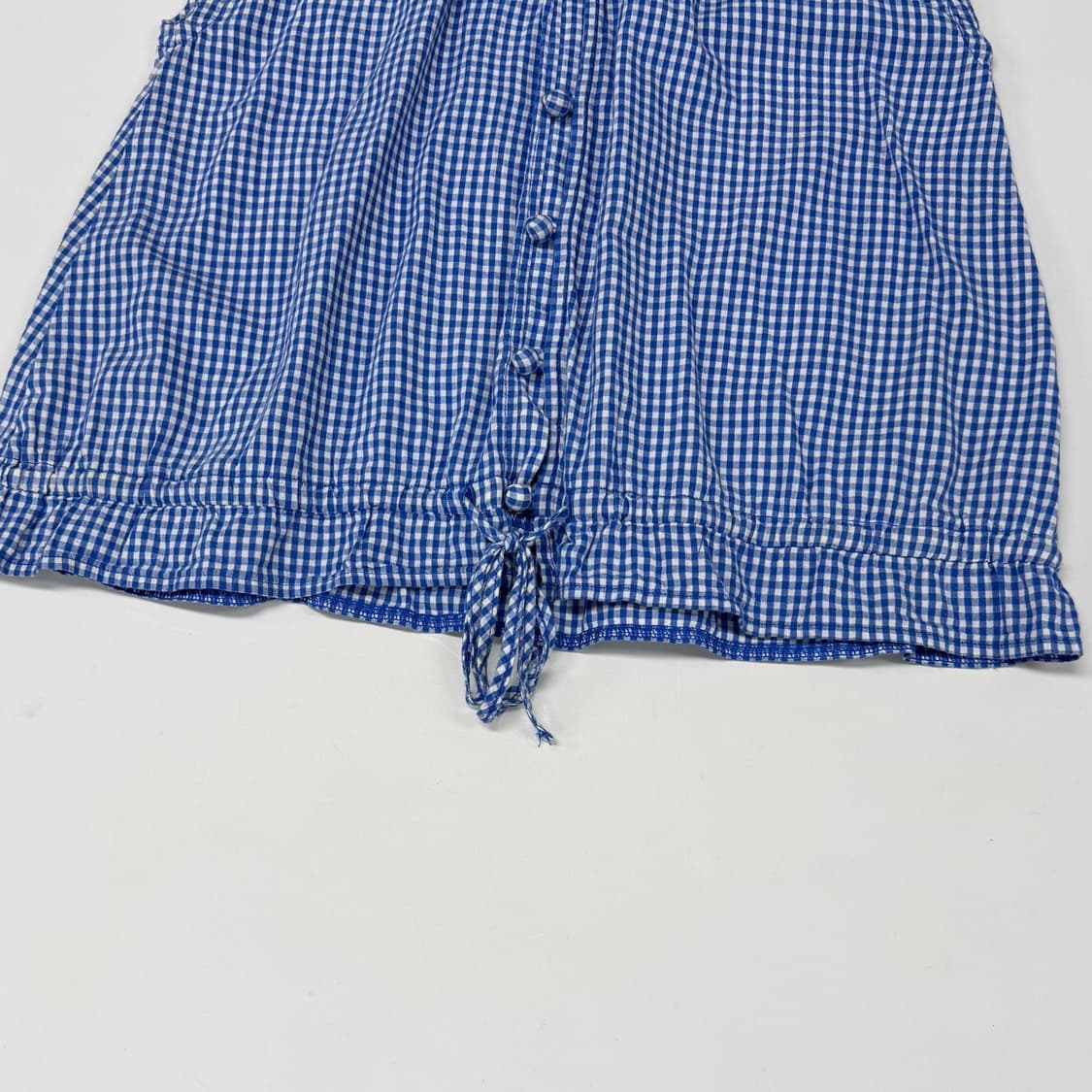 Beams Boy gingham check blouse 상품이미지5