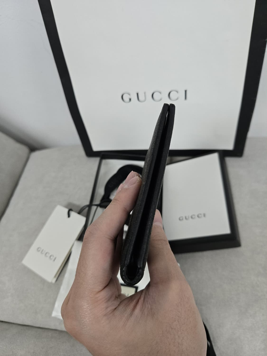 [보증서 정품]구찌 점핑 타이거 반지갑 상품이미지4