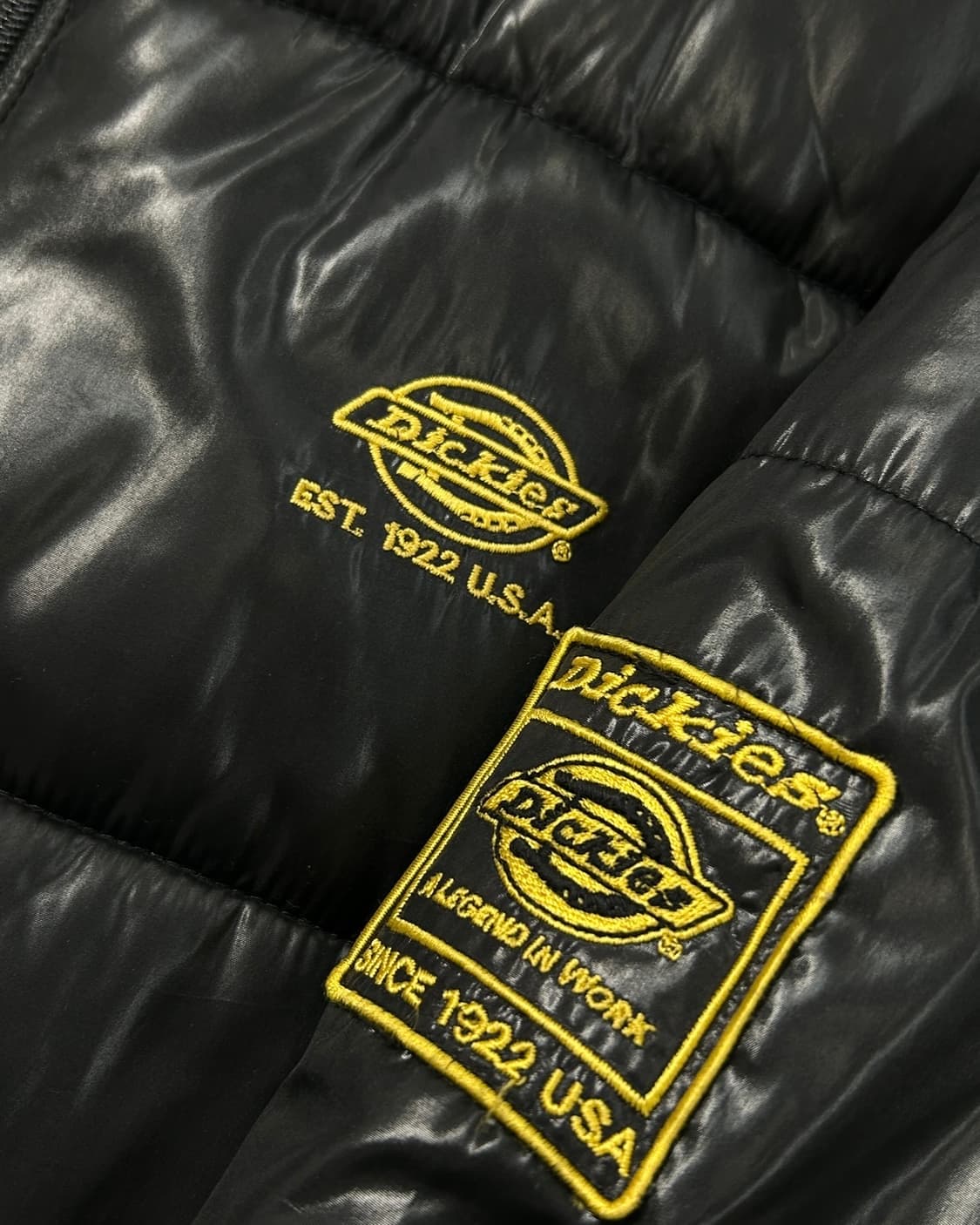 디키즈 빅로고 유광 패딩 상품이미지5