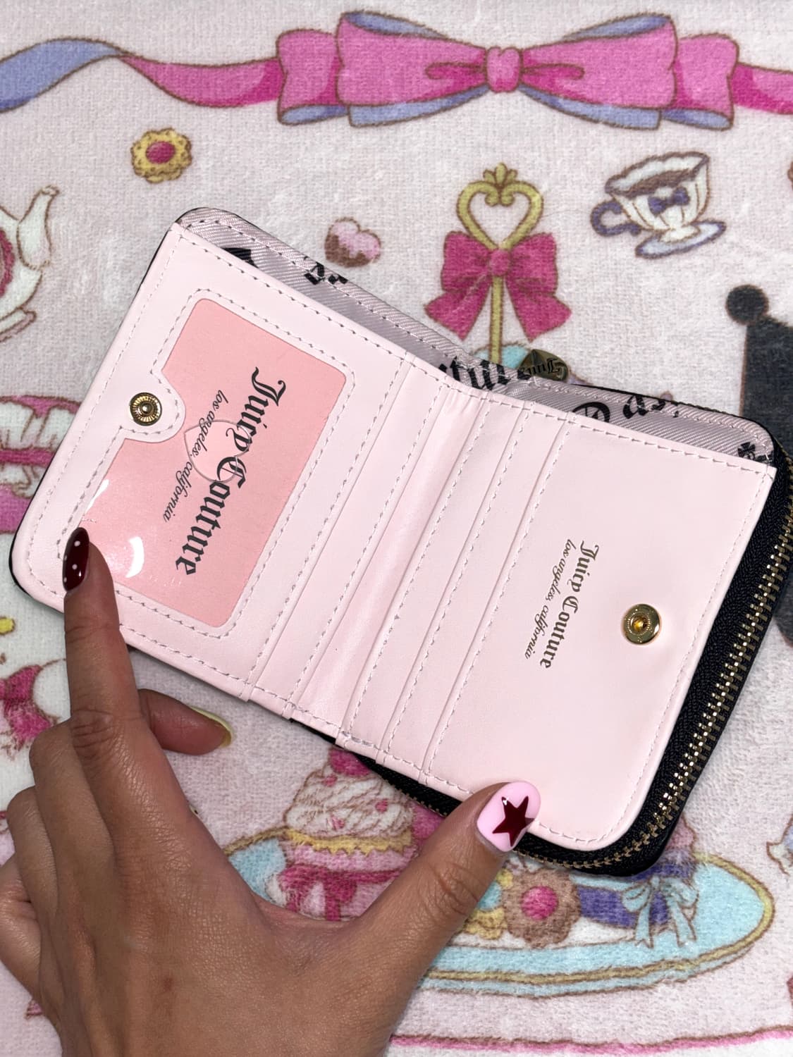 쥬시꾸뛰르 반지갑 갸루 y2k 상품이미지3