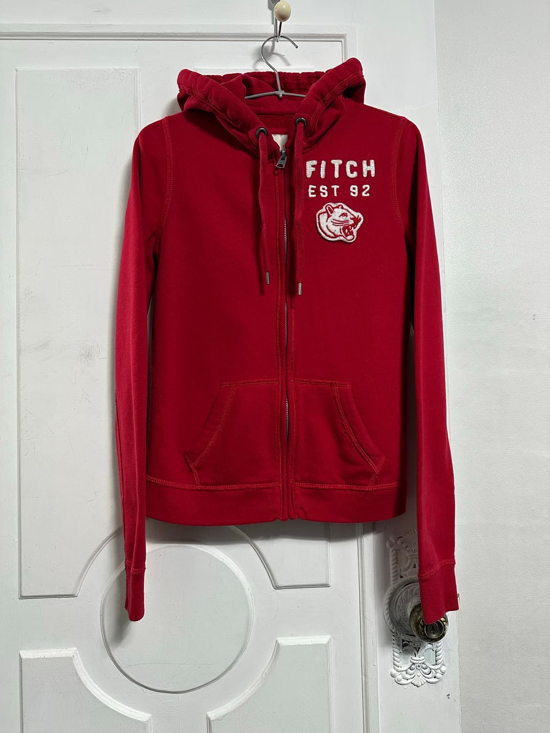 아베크롬비 로고 후드집업 상품이미지1