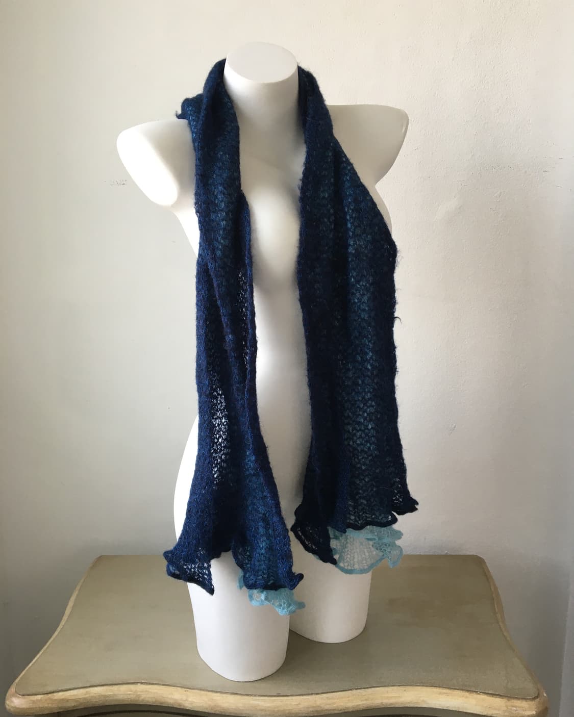  layer point knit muffler 상품이미지2