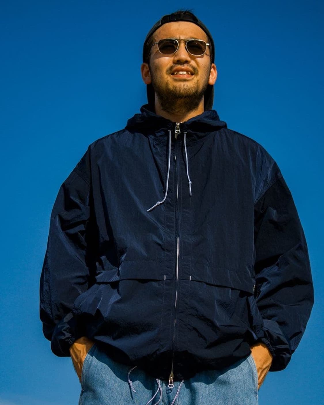 [M][100] 나나미카 보드 워크자켓 네이비  상품이미지10