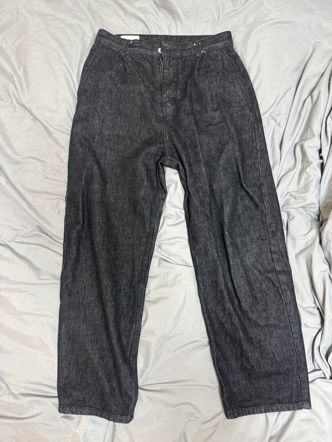 Art if acts - One Tuck Curve Denim Pants 상품이미지2