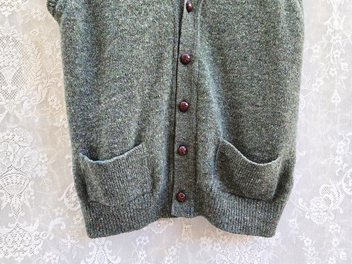 80s 아일랜드산 울 베스트 상품이미지3