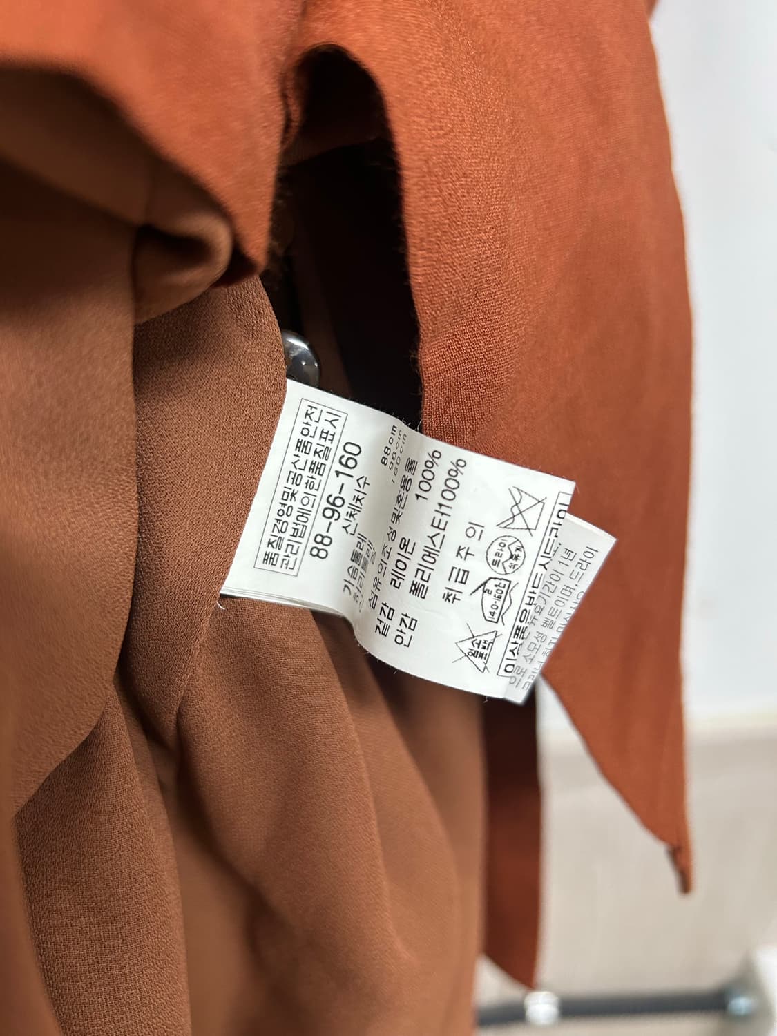 BCBG 브라운 셔츠 원피스 상품이미지4