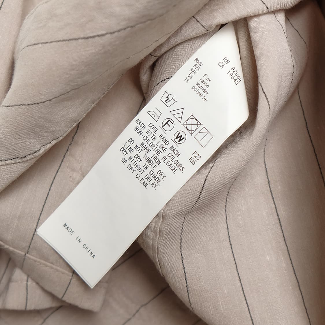 stripe linen jacket 상품이미지7