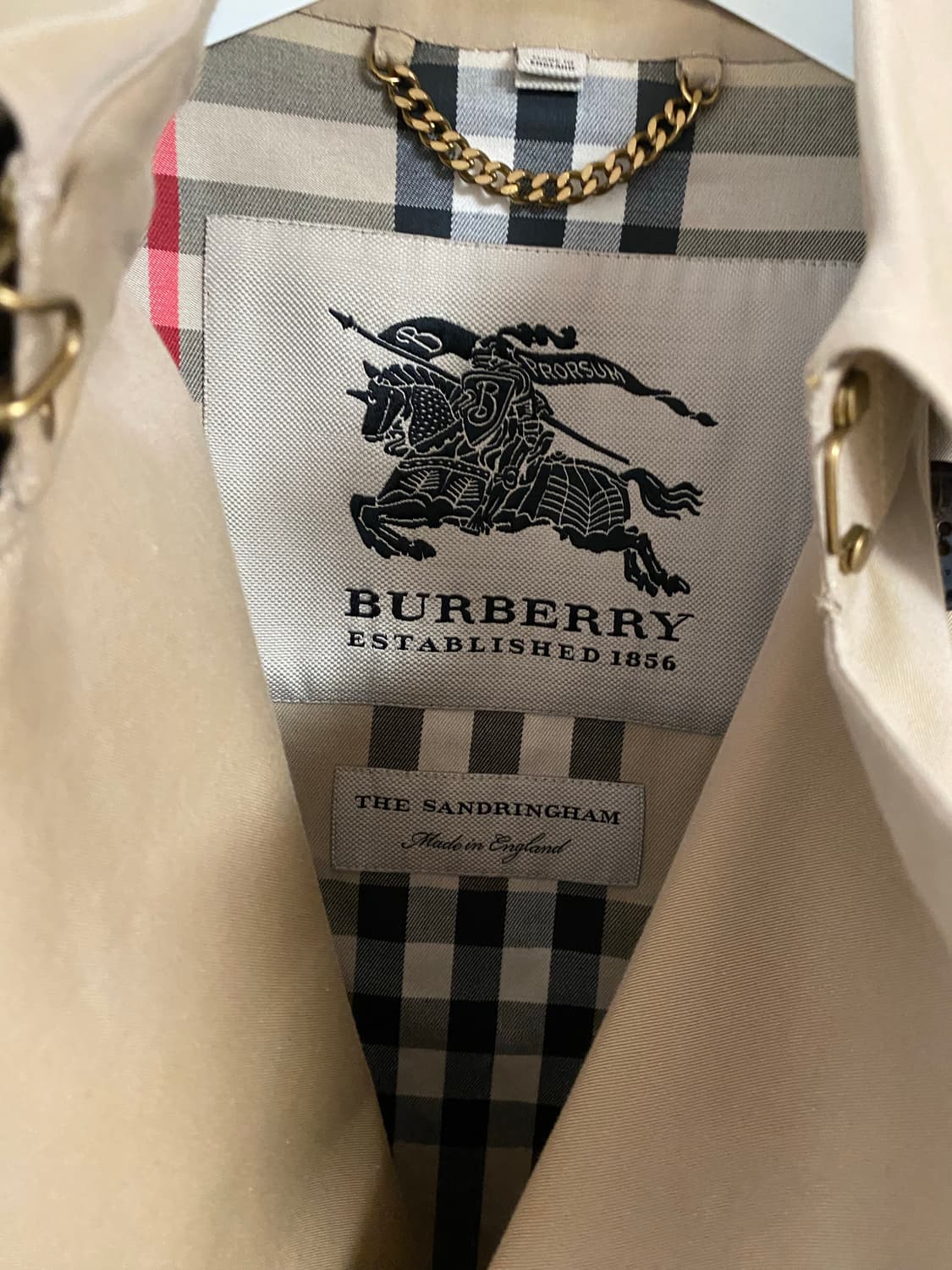 버버리 트렌치 하프트렌치 반트렌치 고급라인 샌드링엄 상품이미지2