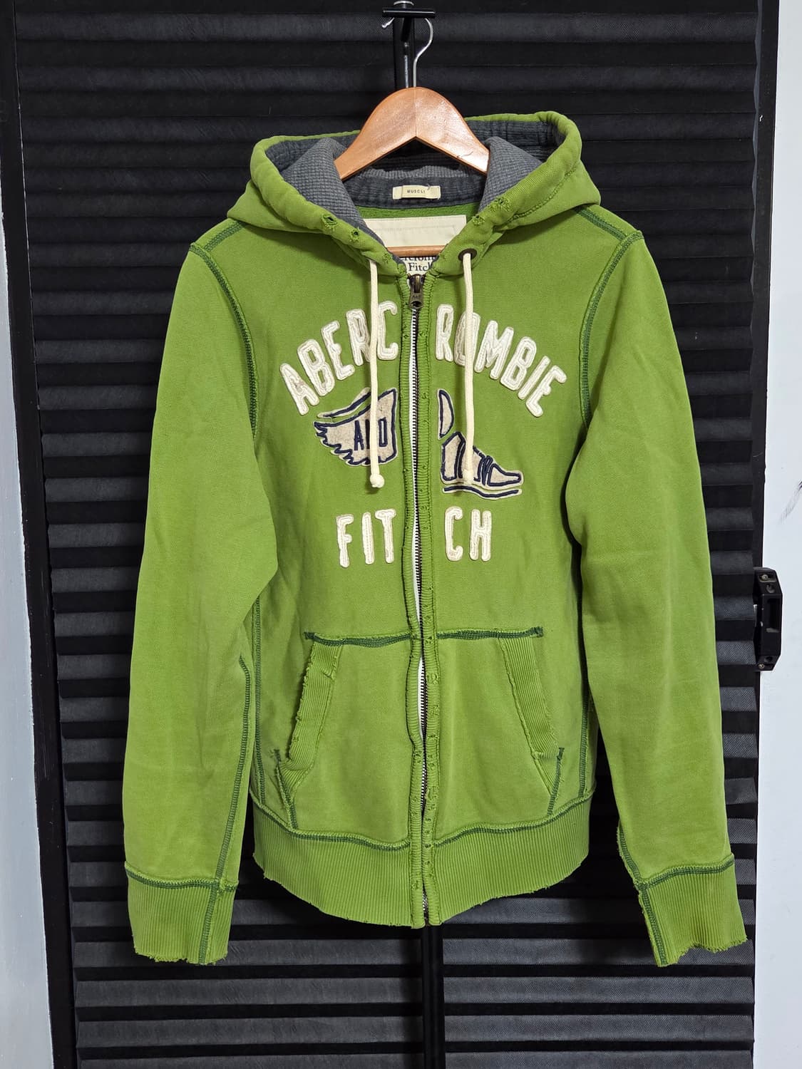 (래퍼 양홍원 착용) [아베크롬비] 후드집업 | 00017 상품이미지1