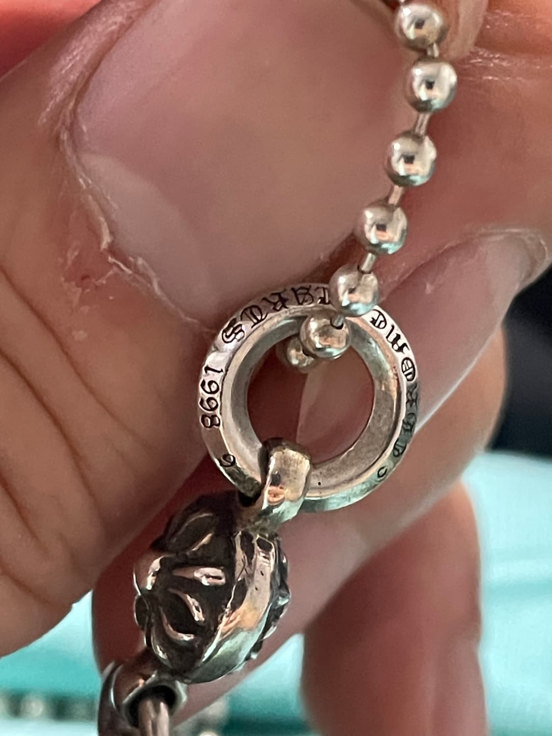 크롬하츠 원볼타이니 펜던트+볼체인 상품이미지4