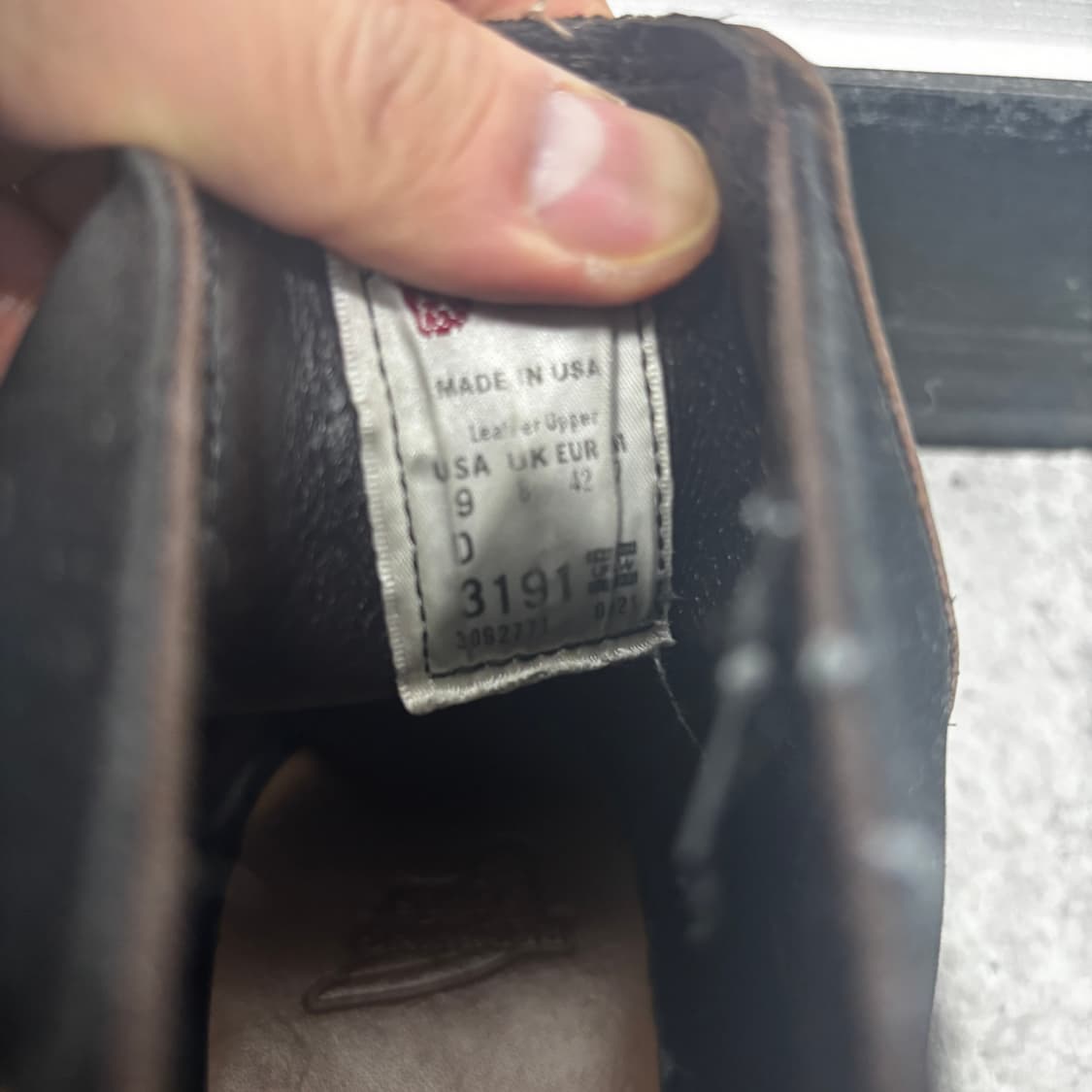 레드윙 첼시 3191 에보니하니스 9D (270) 상품이미지3