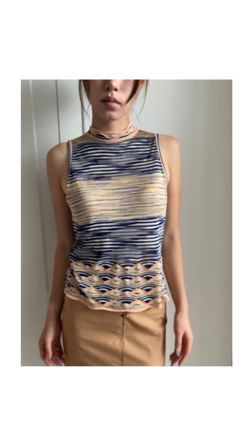 Missoni knit sleeveless top 상품이미지1