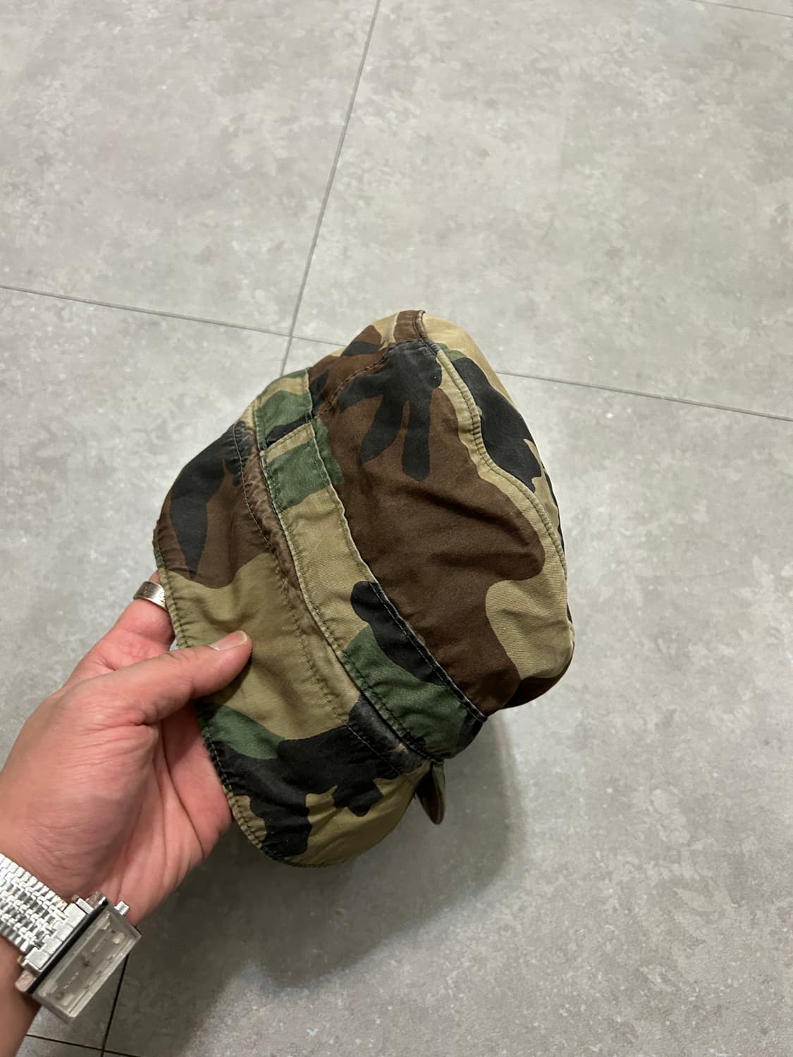  80's USA 미군  오리지널  우드랜드 이어플랩  상품이미지6