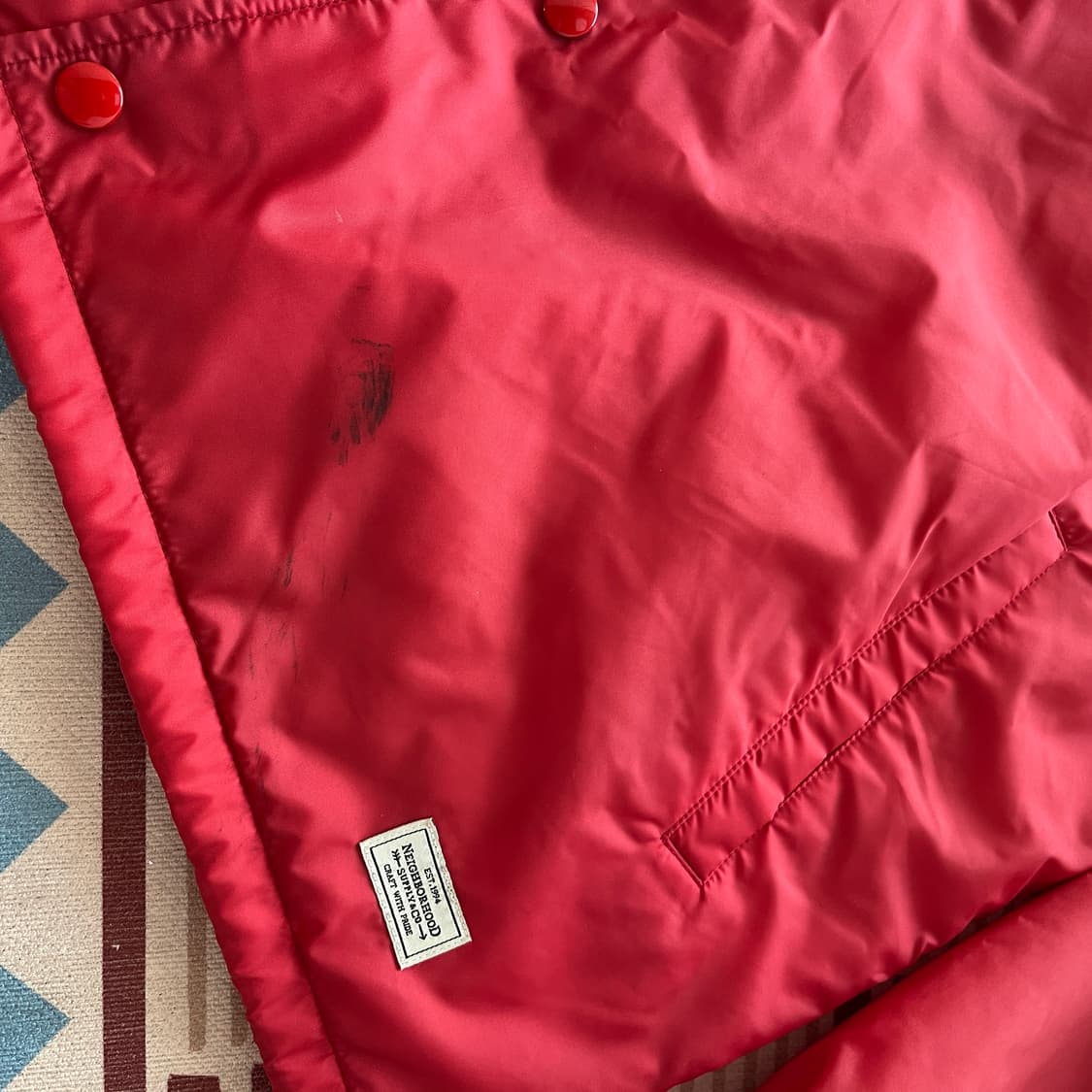 네이버후드 14ss 코치자켓 상품이미지4